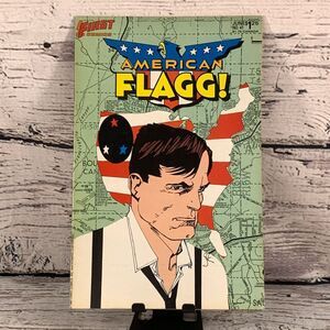 First Comics‎ American Flagg Issue 41 June 1987 Vintage Comic Book Collectible